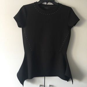 NWT Donna Karan New York , black top....